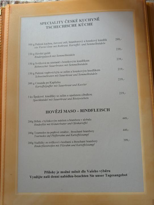 Gastro Horský hotel Komáří vížka