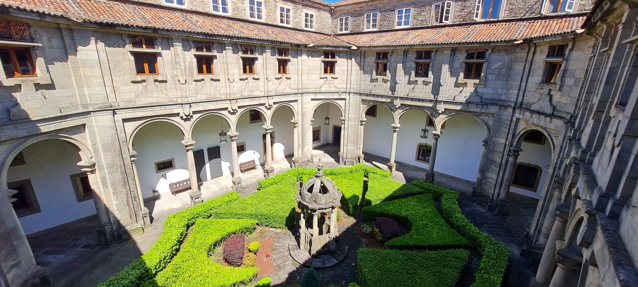 Gartenanlage Parador de Santiago - Hostal Reis Catolicos