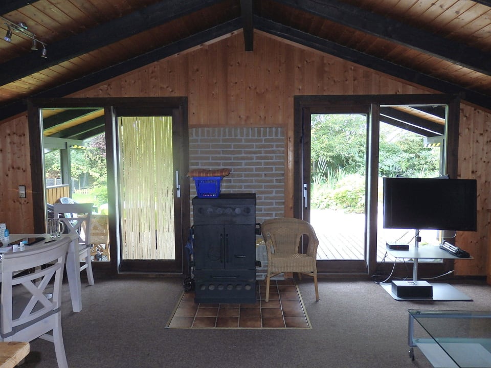 Doppelterrassen- u. Gartenausgänge TUI Ferienhaus Wöhrdener Hafen