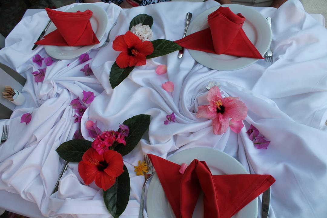 Unser Abschiedstisch Alaiye Resort & Spa