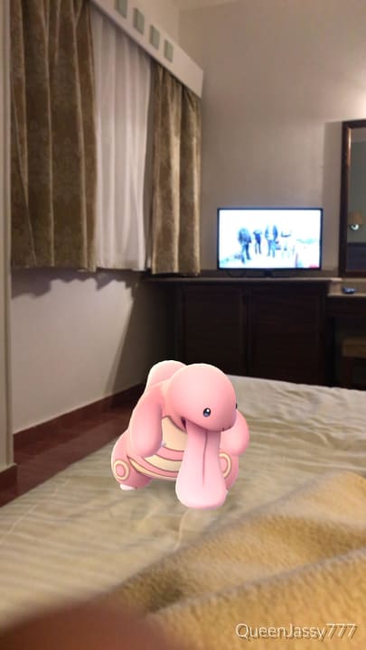 Auch im Hotel gibt es Pokémon  Golden Beach Resort