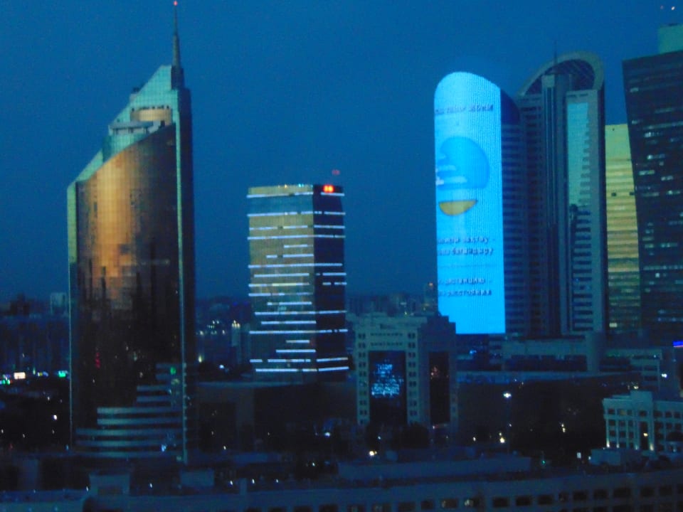 Ausblick Marriott Hotel Astana