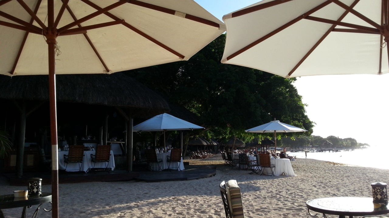 Le Maree Restaurant Strand Tische Maritim Resort & Spa Mauritius
