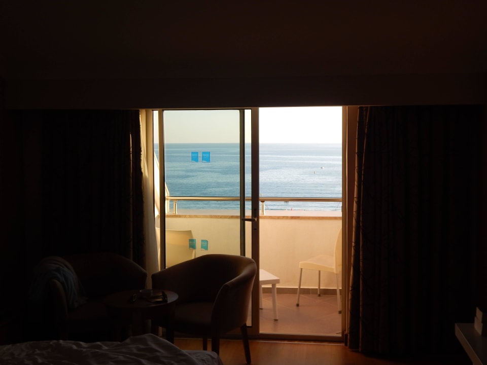 Ausblick vom Zimmer 4 Etage Adalya Ocean Deluxe