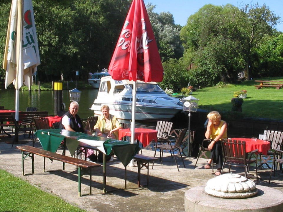 Biergarten am Wasser Hotel zum Löwen