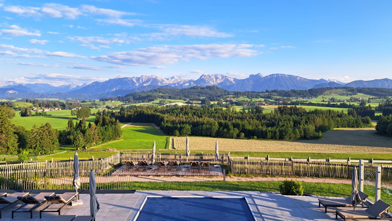 Ausblick PANORAMA Allgäu-Spa-Resort