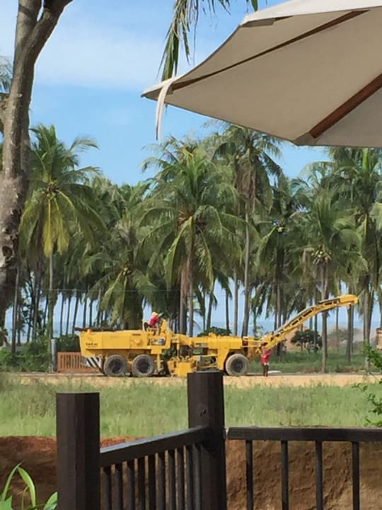 Der Bagger rollt Sheraton Hua Hin Pranburi Villas