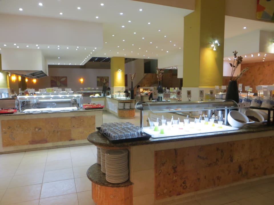 Das Buffetrestaurant ganz früh am Morgen Viva Azteca by Wyndham - All Inclusive Resort