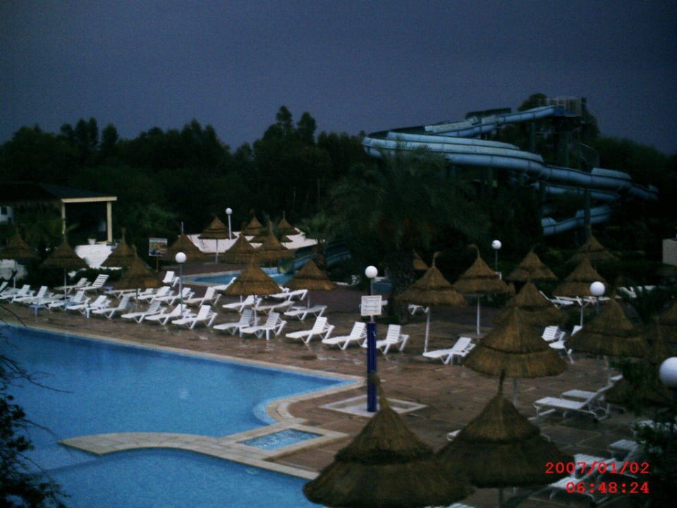 Nächtlicher Blick vom Balkon Hotel Club Acquaviva