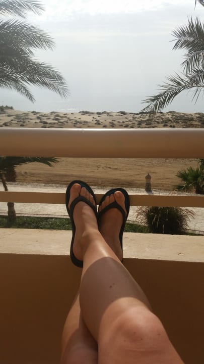 Ausblick vom Zimmer Shams Alam Beach Resort