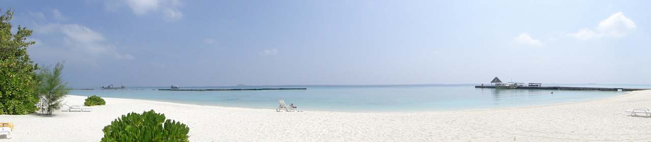 Strand vor Bungi Nr. 9 Summer Island Maldives