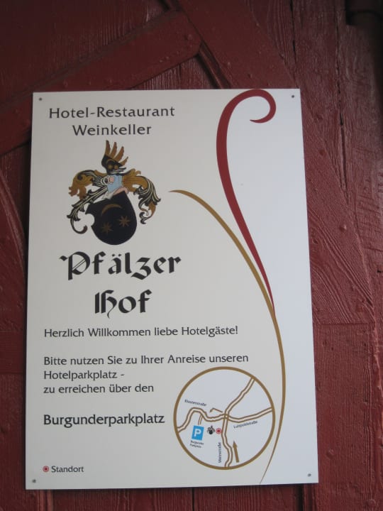 Eingangsbereich Hotel Pfälzer Hof