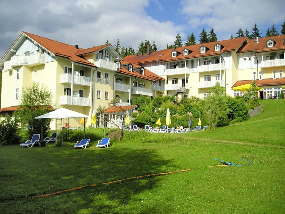 Rückseite des Hotels Hotel Ahornhof