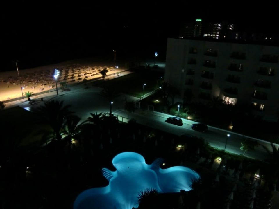 Ausblick aus Zimmer 616 Hipotels Hipocampo Playa