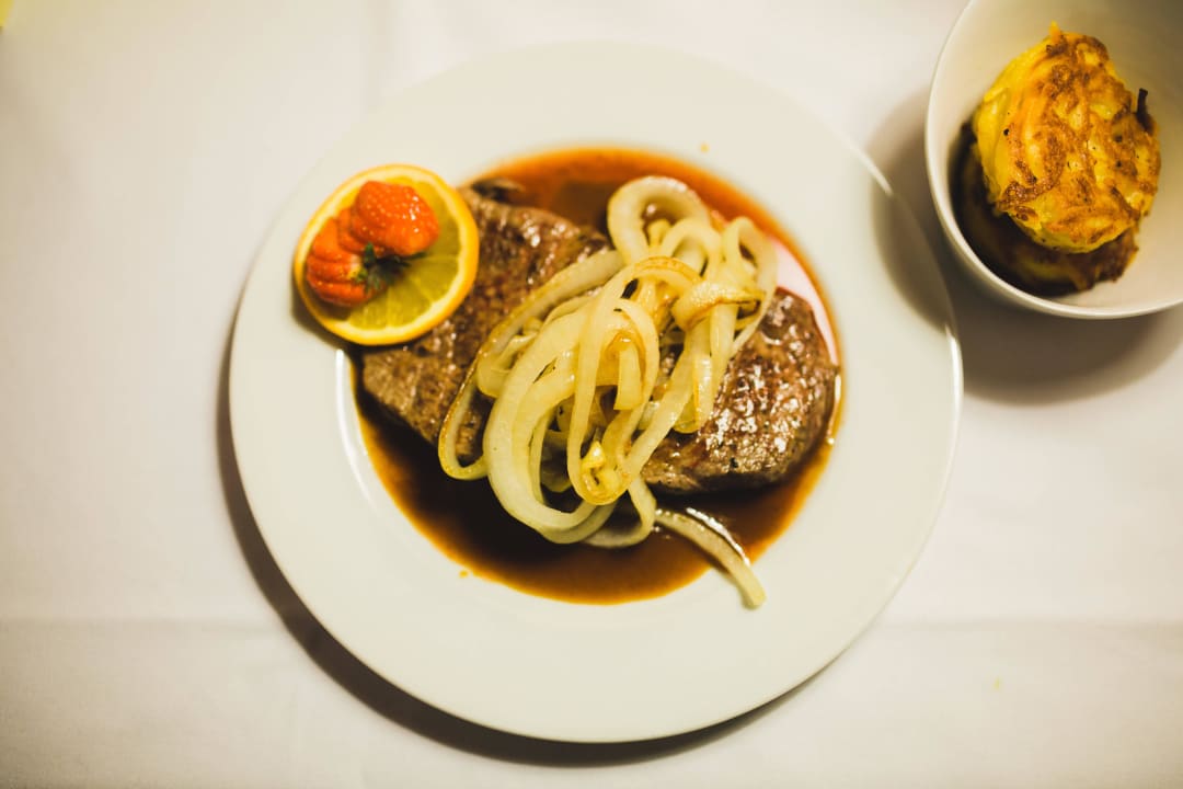 Hauptspeise Hochzeitsmenü Gästehaus Hörnerblick