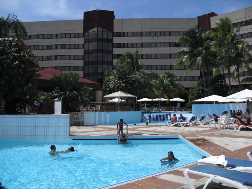 Mit Blick auf's Hotel Memories Miramar Havana