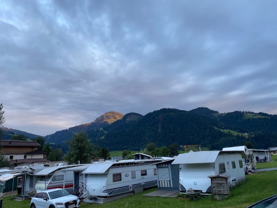 Ausblick Franzlhof Söll am Wilden Kaiser
