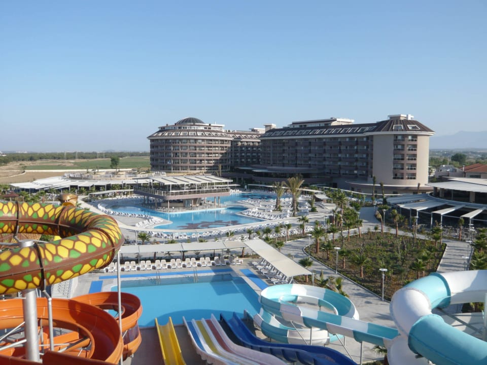 Ausblick von der Wasserrutsche Sunmelia Beach Resort