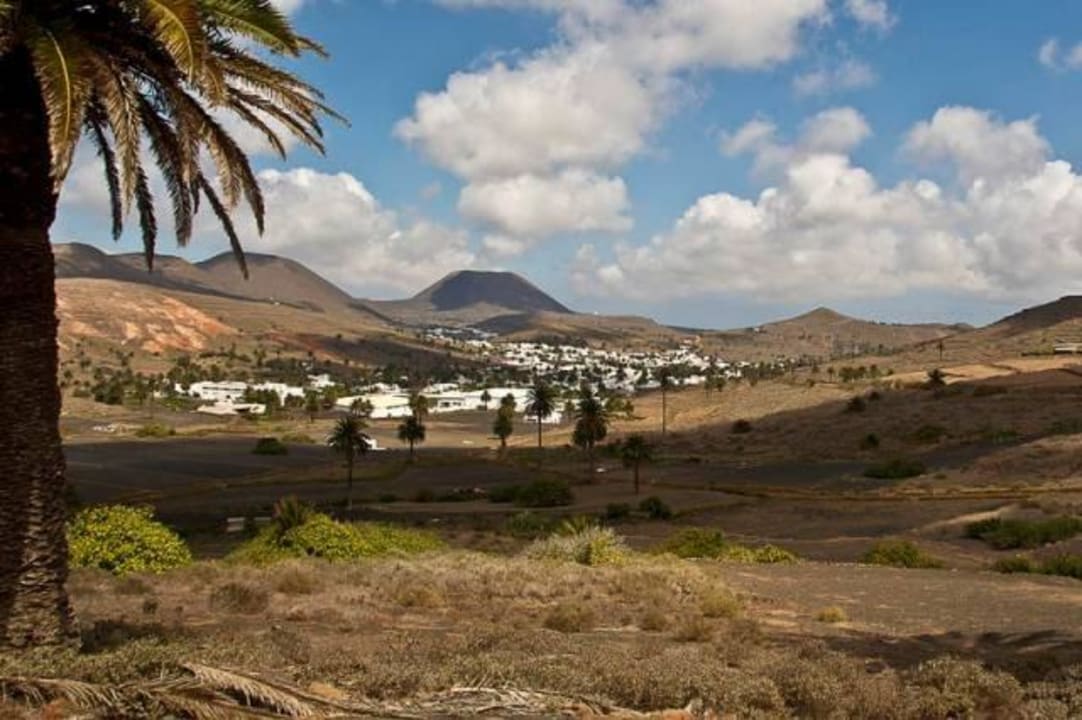 Dieser Anblick Haria`s erwartet Sie bei der Anfahr Finca La Crucita