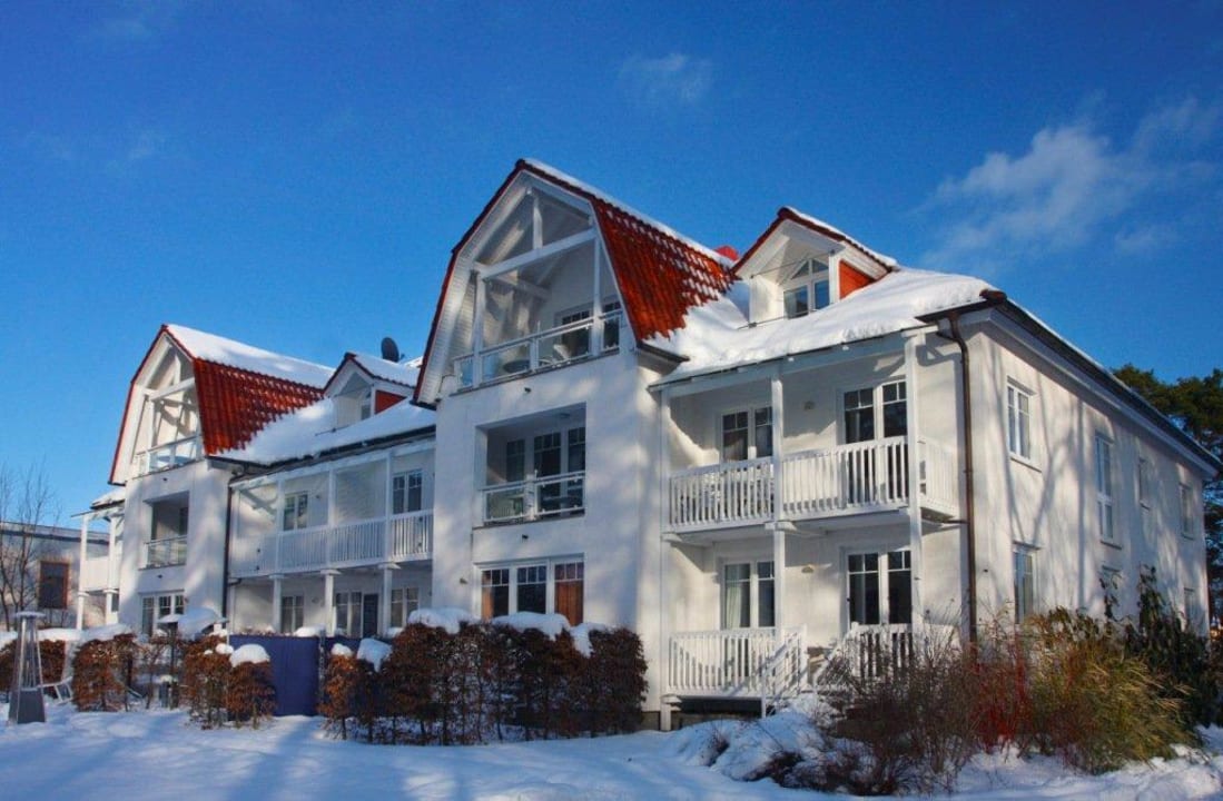 Garten im Winter Victoria Suites