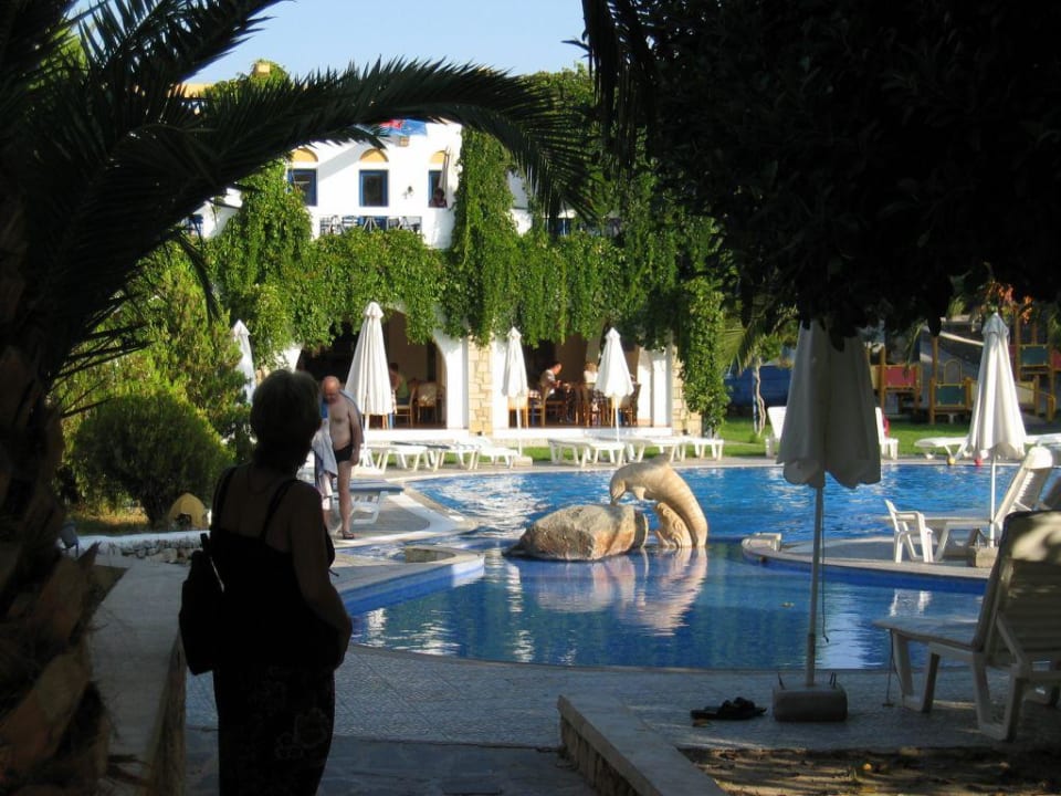 Morgen am Pool Ekaterini Hotel
