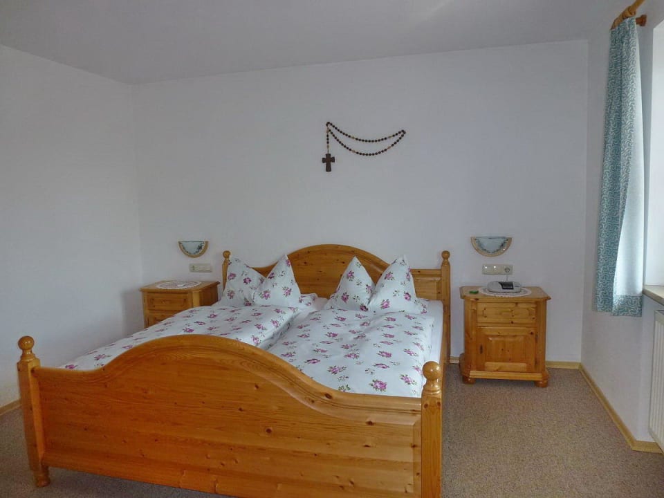 Ferienwohnung 1 - Schlafzimmer Gästehaus Josl Hof