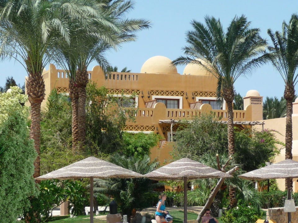 Blick vom Pool zum Zimmer Grand Makadi