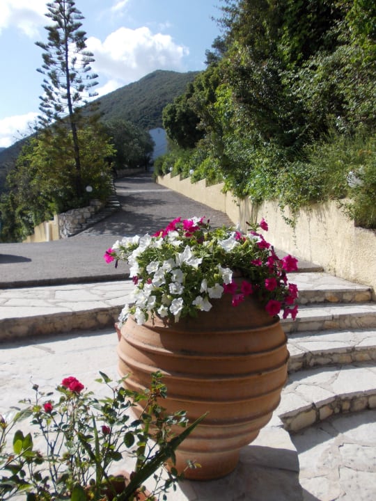 Eingangsbereich Restaurant Marilena Sea View Hotel - Adults only