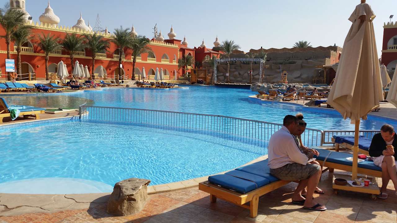 Swimmingpool Pickalbatros Alf Leila Wa Leila Resort - Neverland Hurghada