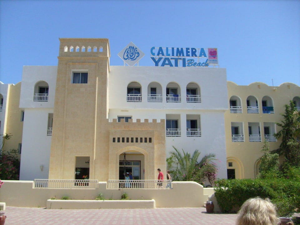 Hotel mit Eingangsbereich Calimera Yati Beach