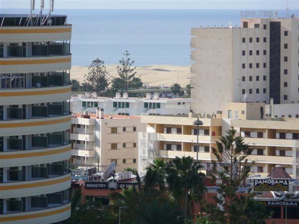 Zoom nur 10 fach vom Balkon Abora Buenaventura by Lopesan Hotels