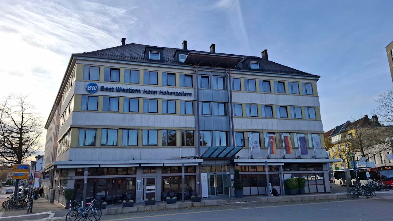 Außenansicht Best Western Hotel Hohenzollern