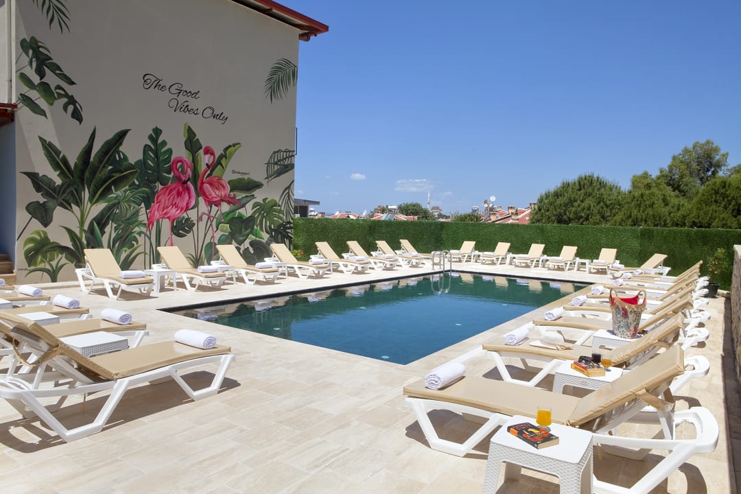 Pool İNDAĞ APART AİLE Oteli