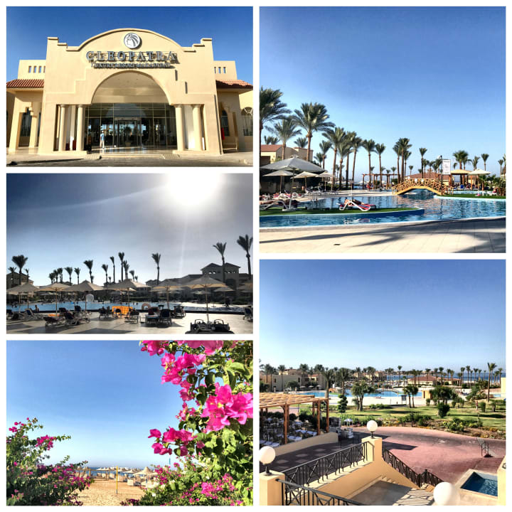 Ausblick Cleopatra Luxury Resort Makadi Bay