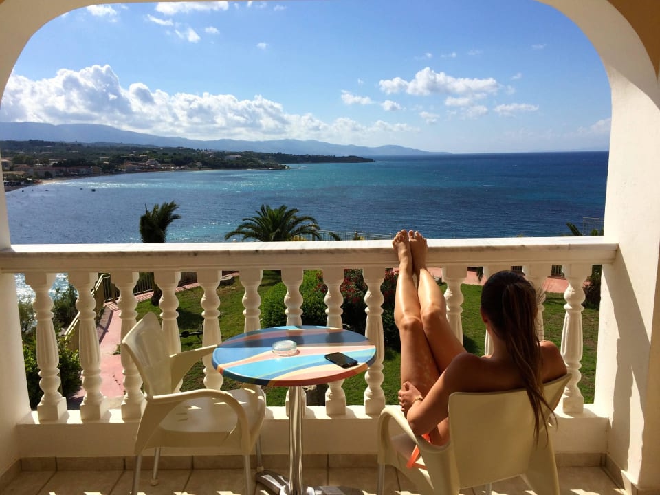 Unser Balkon;) Balcony Hotel