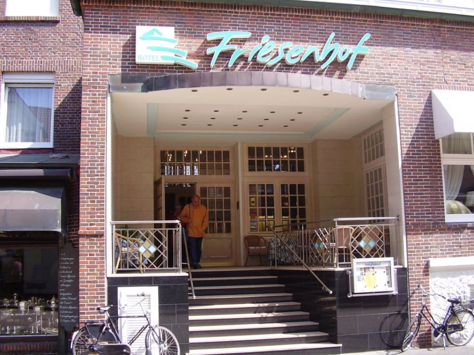 Eingang Hotel Friesenhof Hotel Friesenhof