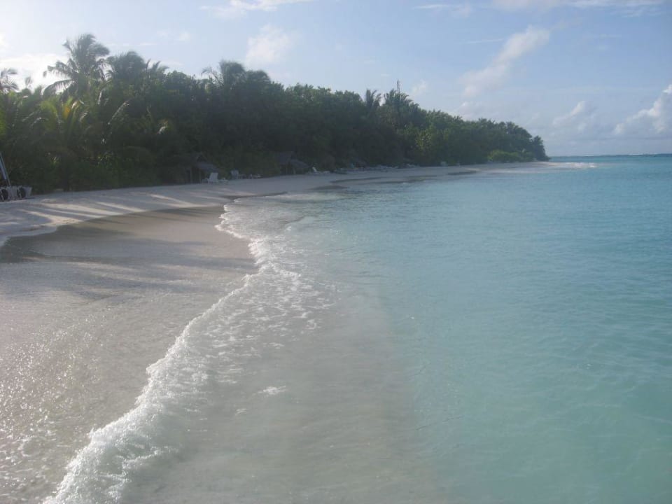 Blick vom Steg Ostseite Summer Island Maldives