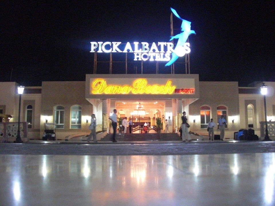 Vom Abendlichen Spaziergang zurück Pickalbatros Dana Beach Resort - Hurghada