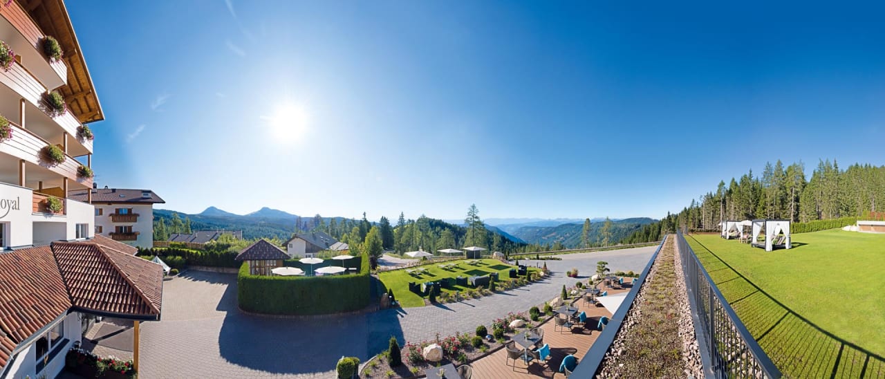 Ausblick DAS ROYAL Obereggen