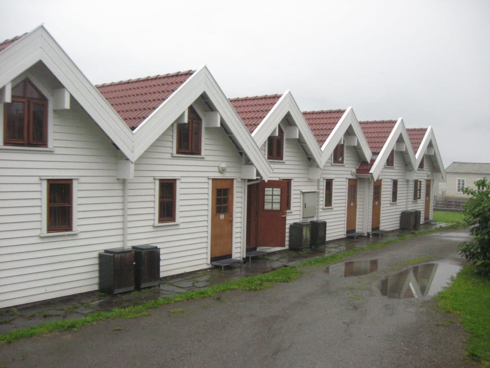 Eingang zu den Apartments Hotel Vangsgaarden Gjestgiveri