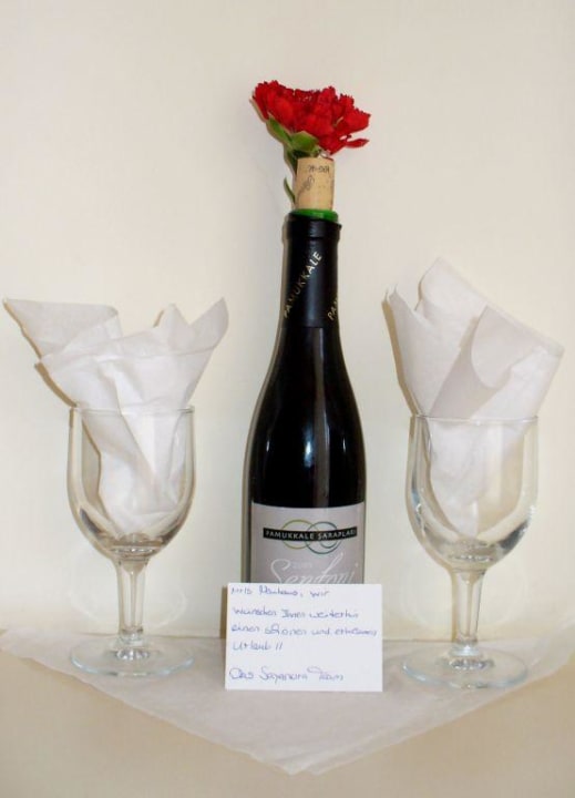 Begrüßung Sayanora Hotel