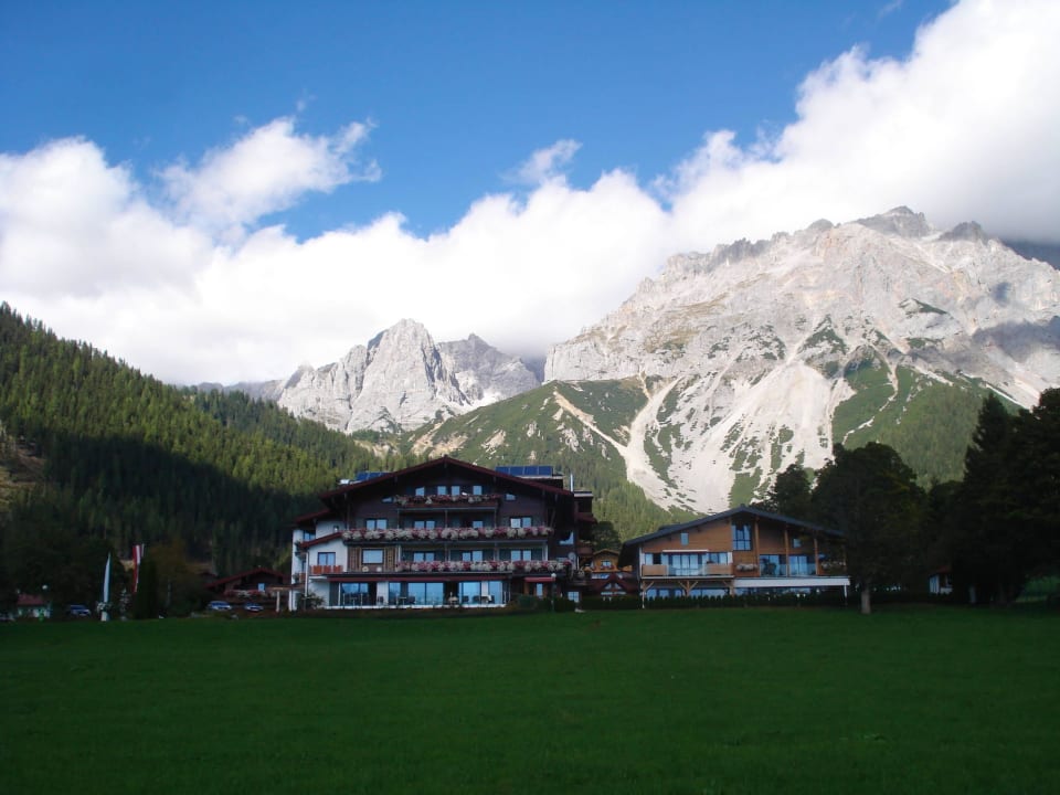 So hat uns das Hotel und der Dachstein empfangen Landhaus Ramsau