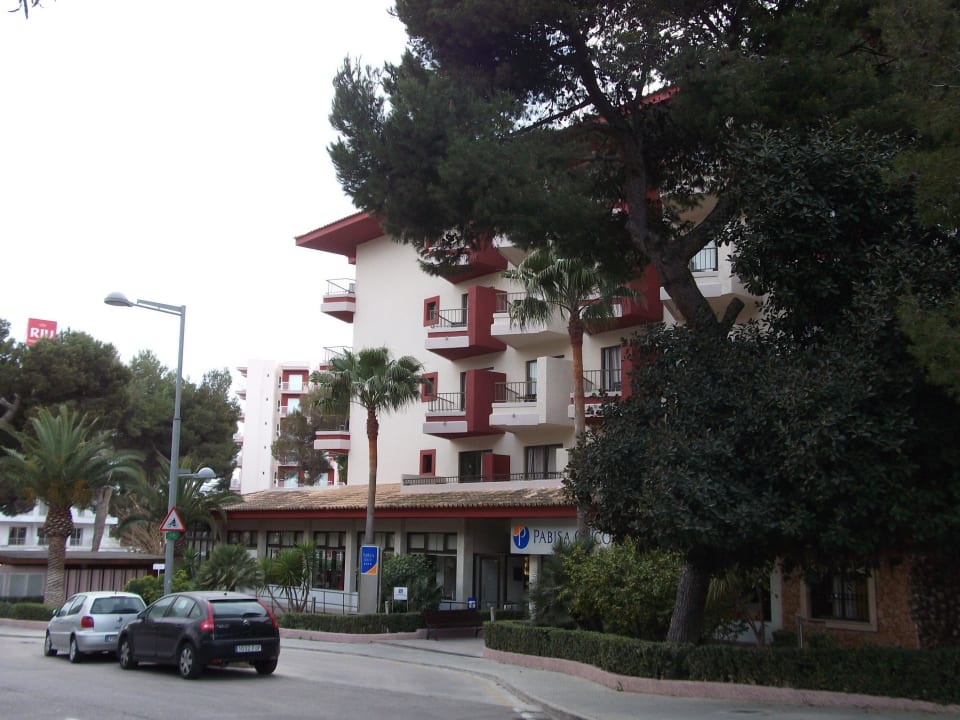 Hoteleingang Hotel Pabisa Chico