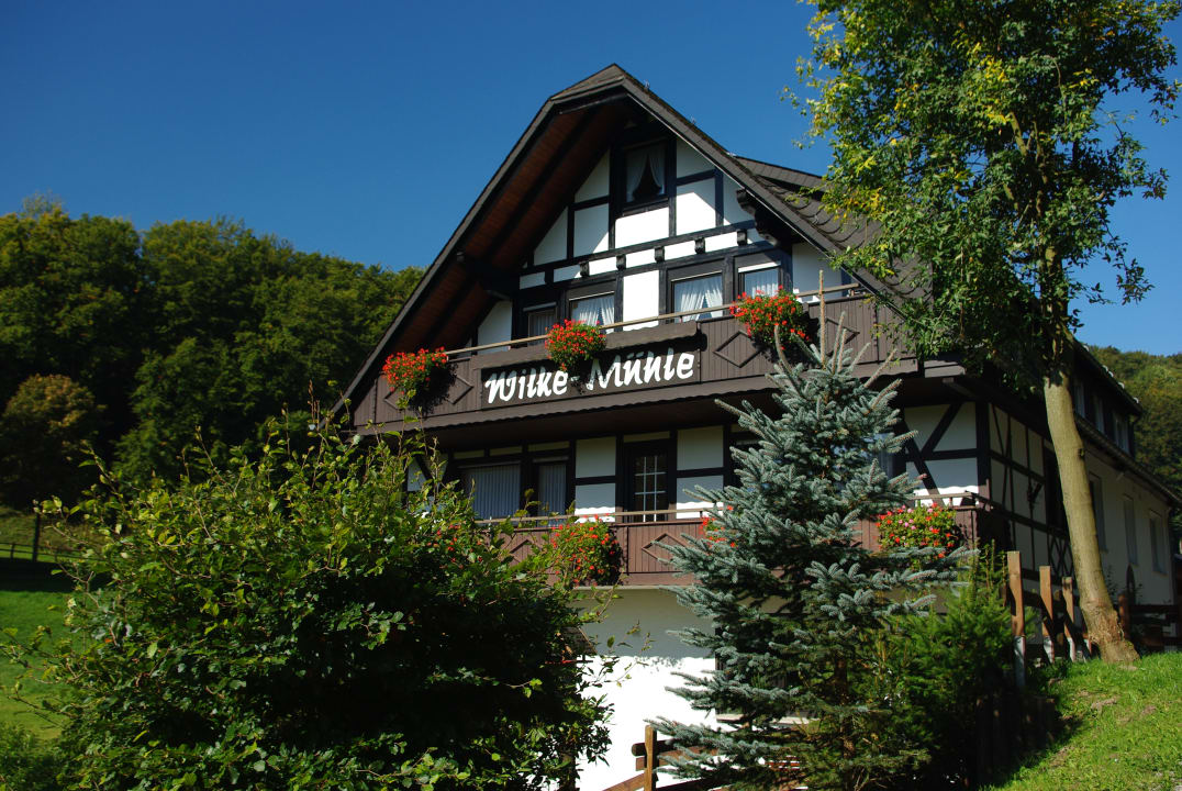 Außenansicht Pension Wilke-Mühle