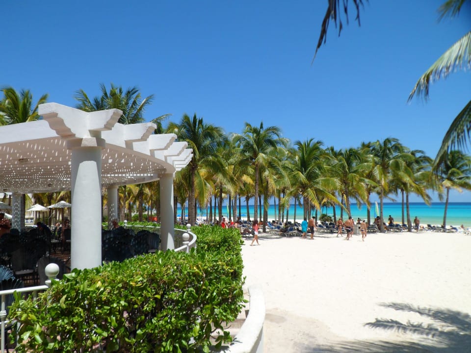 Blick vom Pool Hotel Riu Palace Riviera Maya