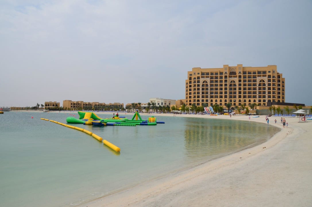 Beach and hotel view DoubleTree by Hilton Resort & Spa Marjan Island