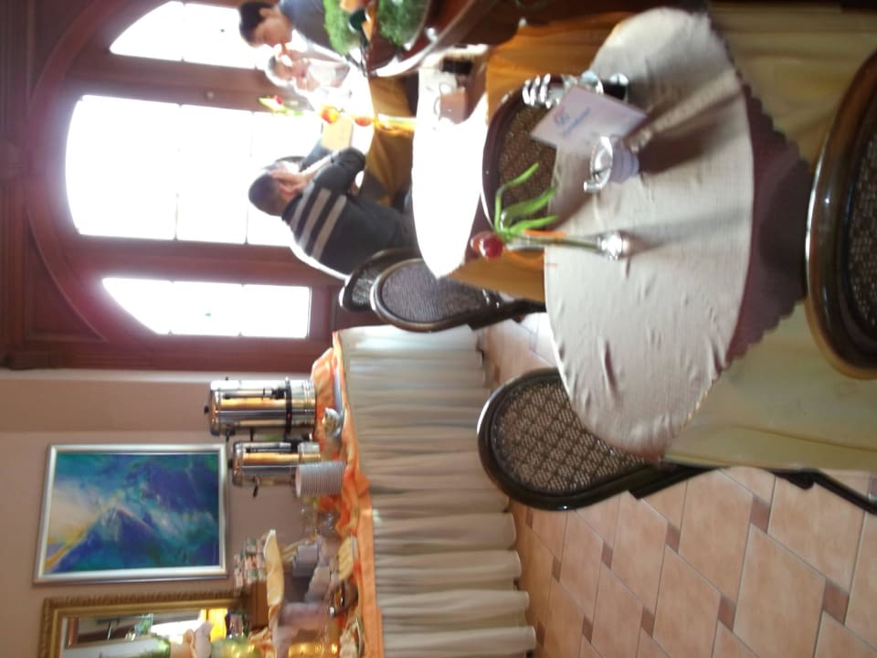 Familie am Ausgang fast am Buffet Pension Stachowiak Family