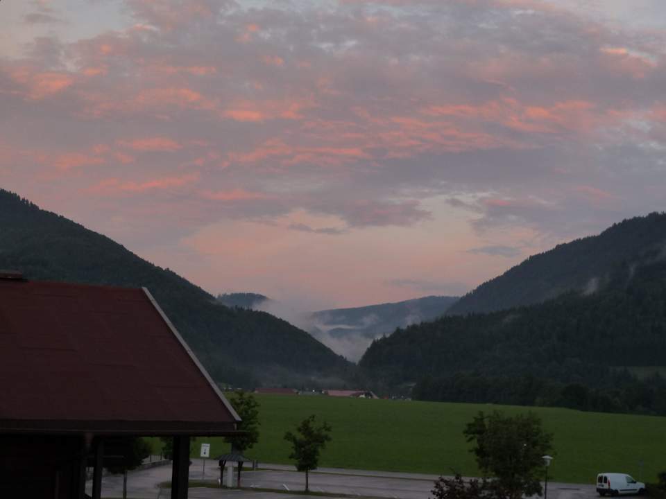 Blick vom Balkon Hotel Zum Postillion