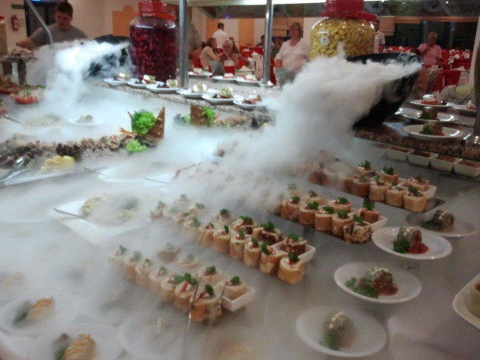 Gemüse und Fisch Grand Seker Hotel