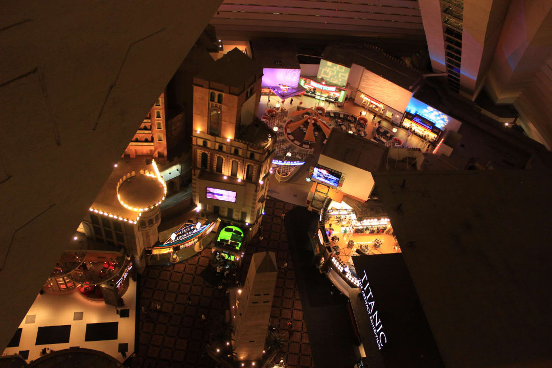 Innensicht vom 26. Stock Luxor Hotel & Casino